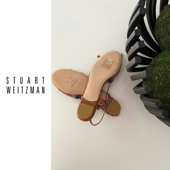 Stuart Weitzman Chanel Style Sling Backs - Picture 9 of 10